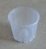 Dome Squat Pot - 100 x 85 mm Clear