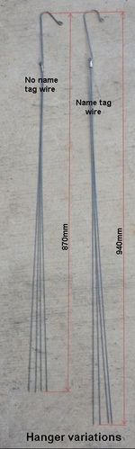 Hanger, Wire - 4 leg - 900mm