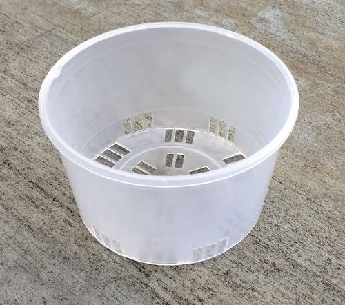 Port Squat Pot - 125 x 75 mm Clear