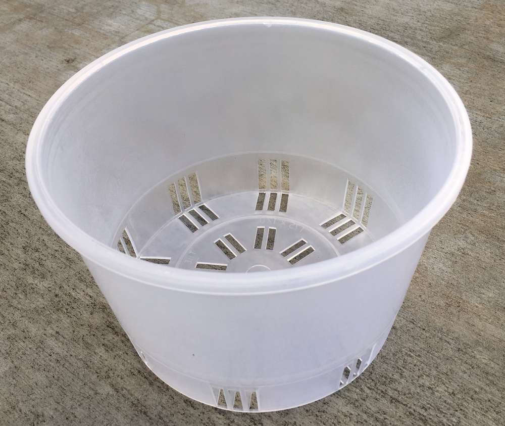 Port Squat Pot - 175 x 120 mm Clear
