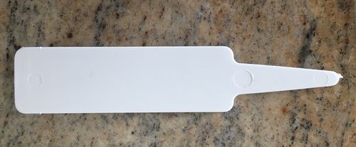 Labels, White. 105mm x 25mm
